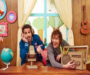 The Pop Ups perform their rock and roll puppet musical at Bergen Performing Arts Center. Photo courtesy of Bergen PAC