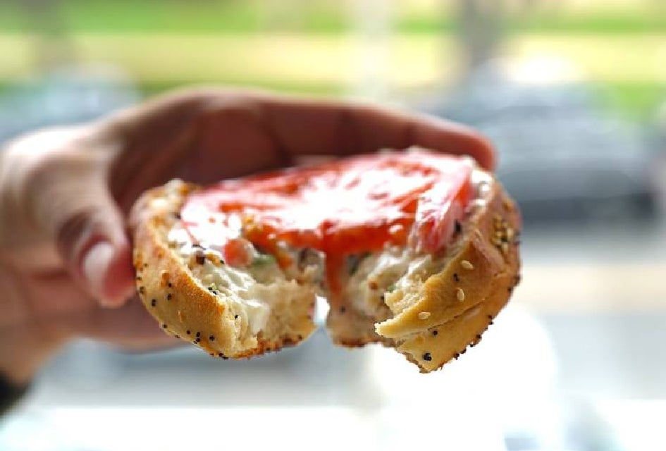 Sundays are for bagels. Photo courtesy of Pop's Bagels