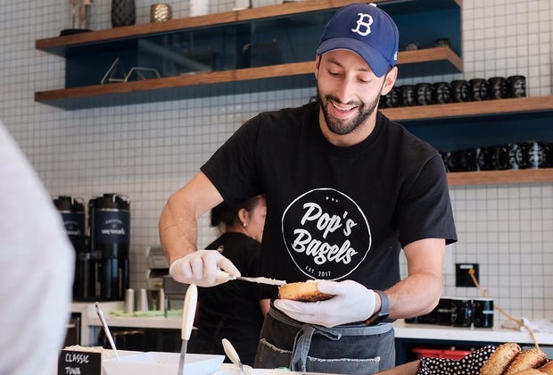 Better Than NY Bagels in LA: Pop's makes unique bagels