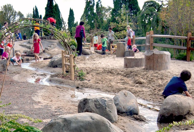 Westmoreland Nature Park is a great outdoor play space in Portland, OR