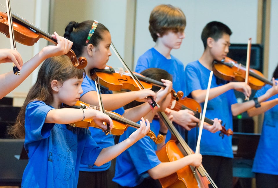 Music classes give Boston kids the chance to express themselves creatively, and focus on learning to do something they love. Photo courtesy of Powers Music School