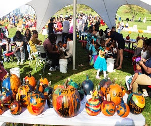 Pumpkin Point returns to Governors Island. Photo by Sara Marentette