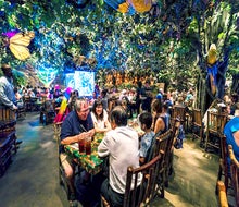 The Rainforest Cafe has two family-friendly restaurants in New Jersey. Photo courtesy of Rainforest Cafe