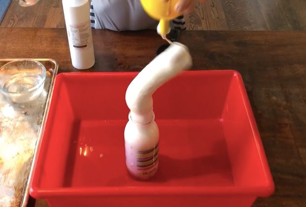 Discover the science behind making reindeer toothpaste.