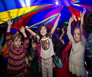 Get your groove on at Rock and Roll Playhouse at Brooklyn Bowl. Photo courtesy of Brooklyn Bowl