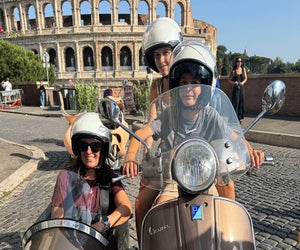 There is nothing quite like zipping around Rome on a Vespa while a guide explains the city’s rich history.