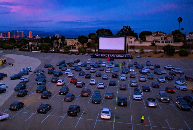 Drive-in and dine at the Santa Monica Airport.