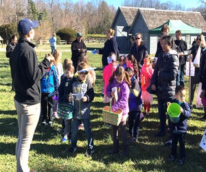 Hunt for Easter eggs in the lush grass of Sagamore Hill, home of the 26th president, Theodore Roosevelt. Photo courtesy of Sagamore Hill National Historic Site, National Park Service, Oyster Bay