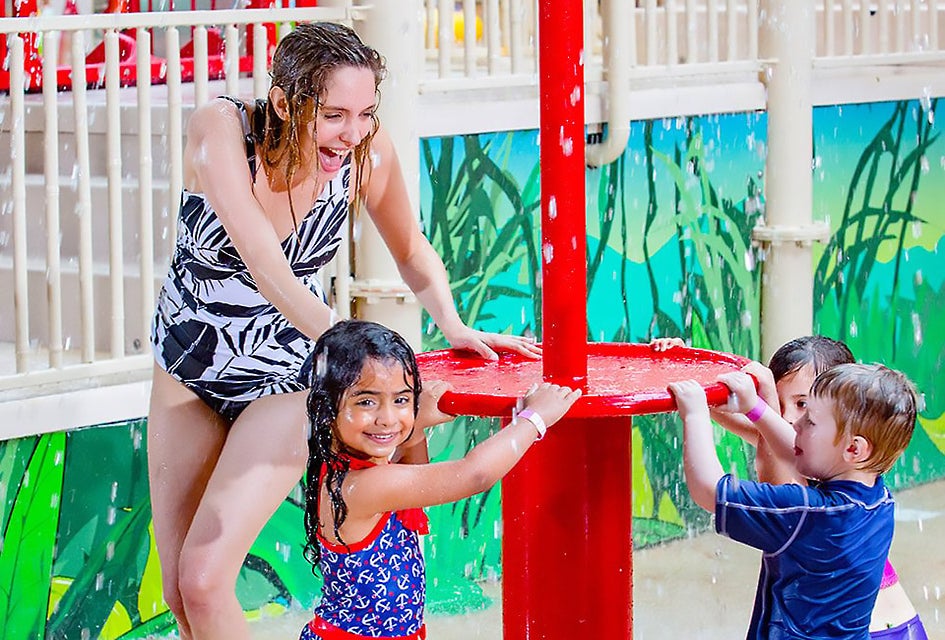 Grab a day pass for Sahara Sam's Indoor Water Park. Photo courtesy of Sahara Sam's