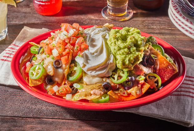 Nachos at Red Iguana in Salt lake City Utah