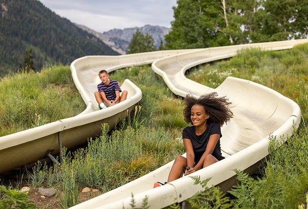 Salt Lake City with Kids: Snowbird's Alpine Slide