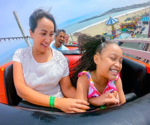 Take in coastal thrills. Photo courtesy of the Santa Cruz Beach Boardwalk
