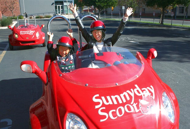 Scoot around the city and get a bunch of birthday honks with Sunny Day Scoot