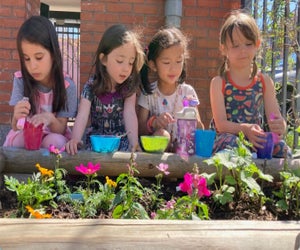 Cultivate a love of nature at an early age. Photo courtesy of The Philadelphia School