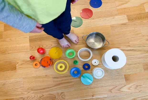 Screen-Free Toddler Activities: Shape Search