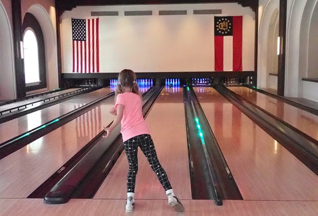 bowling A Favorite Family Getaway: Sea Island Resort, Georgia