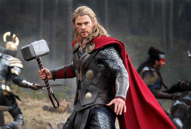 Chris Hemsworth as Thor in 2013's Thor: The Dark World