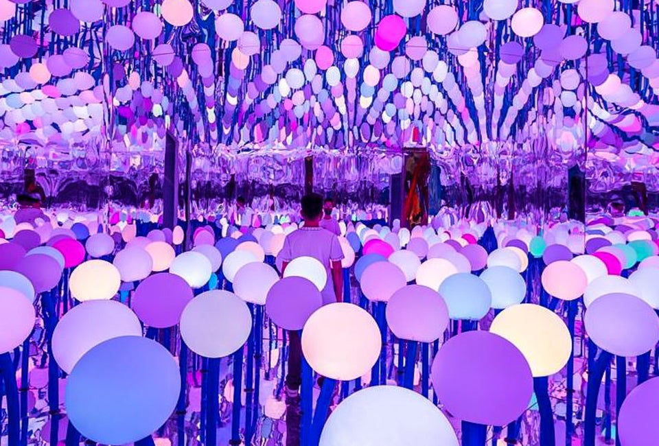 Explore Seismique and wander through forty galaxies, enjoying the interactive and immersive art. Photo courtesy of the museum