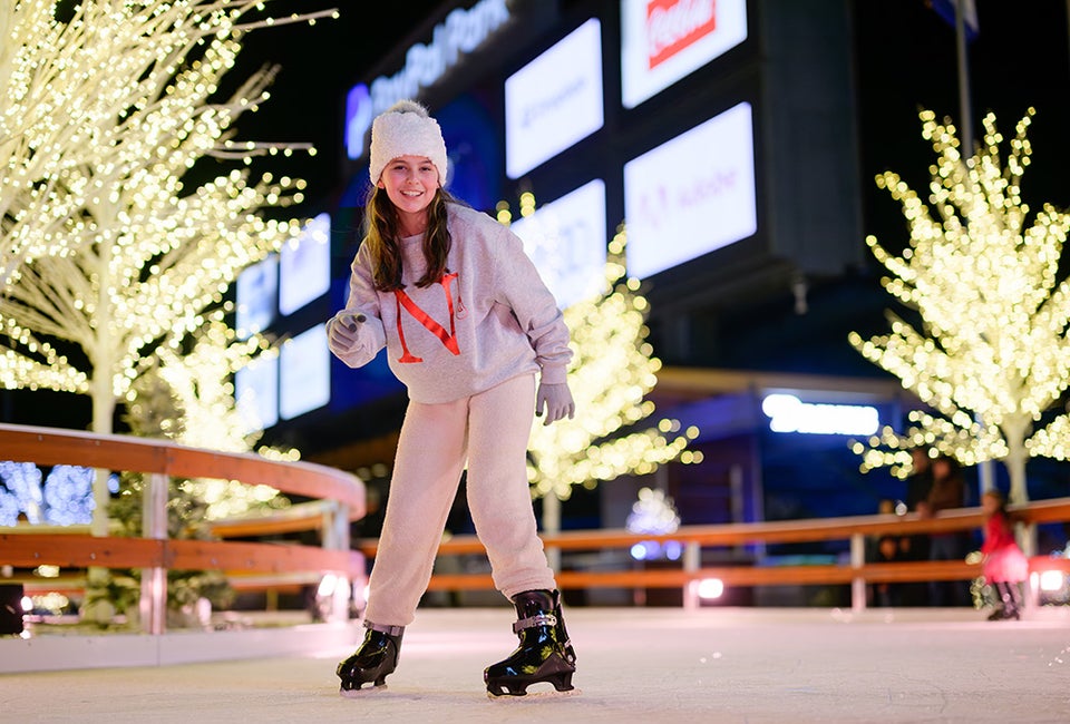 Step into a winter wonderland at Enchant Christmas at PayPal Park. Photo courtesy of the event.