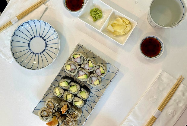 Shirokuro 2D dining in NYC: Sushi dinner