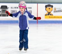 Simoni Arena in Cambridge invites skaters of all ages for public skate. Photo courtesy of FMC Ice Sports 