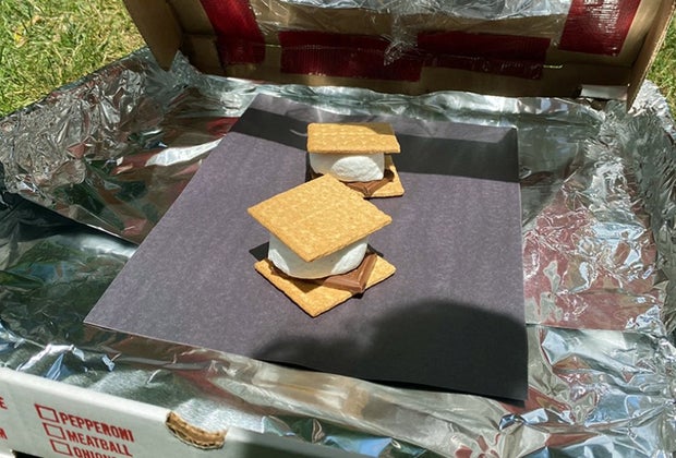Build a solar oven Environmental Activities Kids Can Do at Home