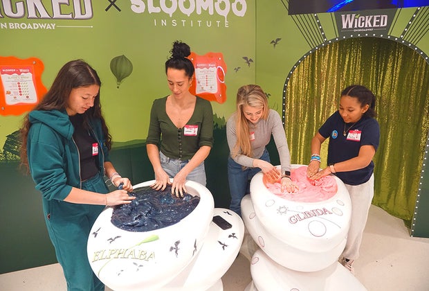 Wicked collab at the Sloomoo Institute: Winter Break activities 