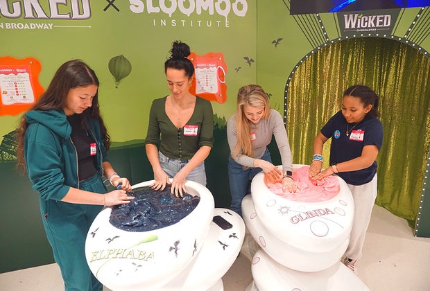 Wicked collab at the Sloomoo Institute: Winter Break activities