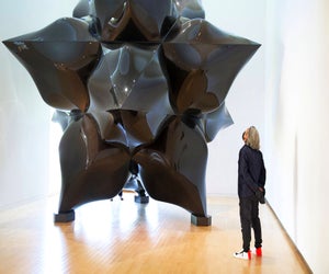 The stars are out—inside. Photo courtesy of the Aldrich Contemporary Art Museum