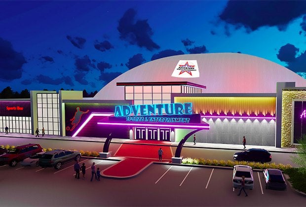 Adventure Crossing USA will be one of the largest domes in the Northeast.