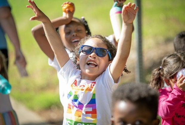 Kids can spend the day playing in the park at one of several camps across Gwinnett County. Photo courtesy of Gwinnett Park and Recreation