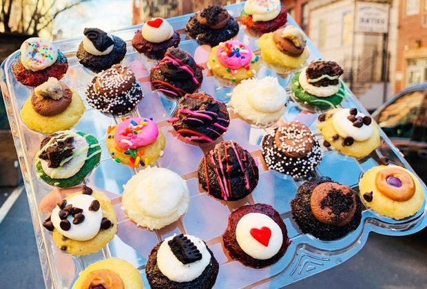 Any flavor you can imagine, you can order! Baked by Melissa Delivery.