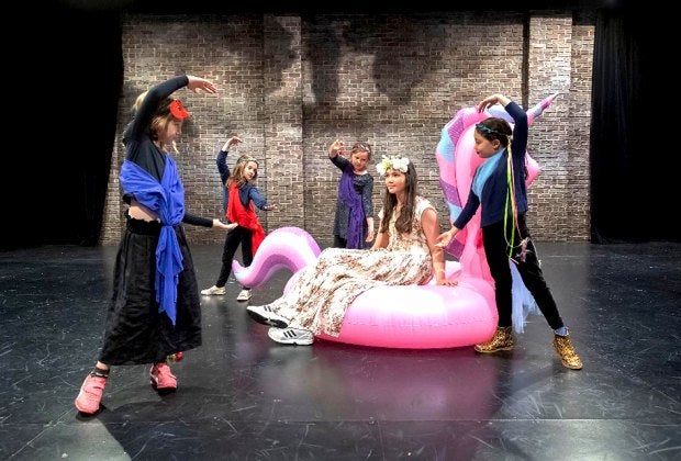 Kids will perform a Shakespearean comedy at Bay Street Theater’s spring camp.