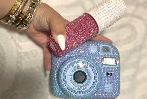 You can bedazzle anything. Anything! Plus, look at those teen nails. Photo by Ally Noel