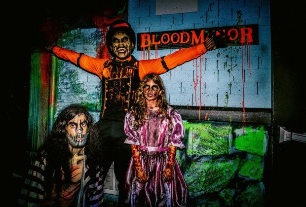 Blood Manor isn't for the faint of heart—or those under age 14—as it serves up some serious scares. Photo courtesy of Union Square Advertising
