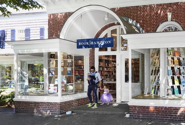 A family outing enjoyed by all at BookHampton in East Hampton. Photo courtesy of BookHampton