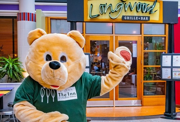 Head to these Boston-area restaurants where kids eat free, featuring family faves and great deals! Photo courtesy of the Longwood  Grille and Bar