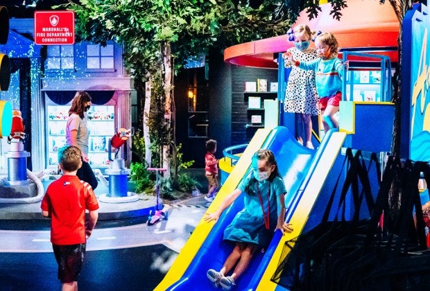 Part play space and part toy store, CAMP is bringing a new kind of fun to the Burlington Mall. Photo courtesy of CAMP.