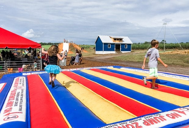 Visiting kid-friendly farms, especially those with fun attractions, is a great way to spend a fall afternoon. Photo by Charlotte Blanton