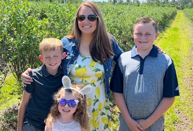 Take the family to a pick-your-own farm for delicious berries for Mother's Day. Photo by the author