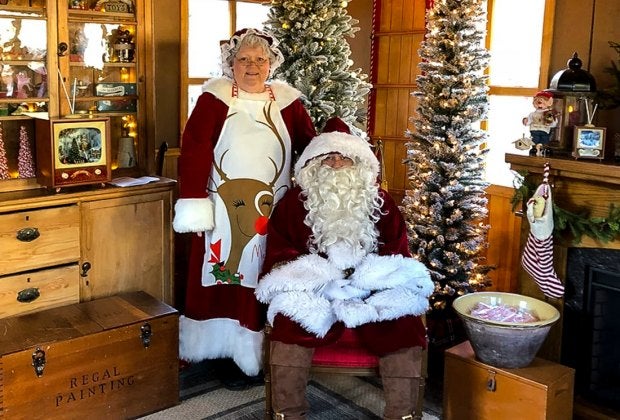 Visit Santa at the Midwestern Christmas town of Cedarburg, Wisconsin. Photo courtesy of cedarburgfestival.org