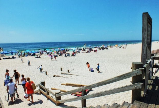 Cupsogue Beach Park, on the East End, is a favorite among Long Island families.