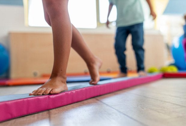 There are so many places for kids to learn gymnastics in the DC area. Photo courtesy of Canva