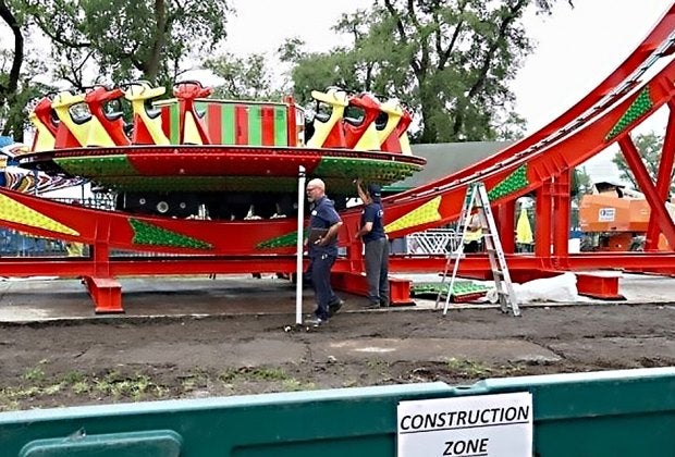 The Disk'O 24, manufacted by the Italian Company Zamperla, is coming to Playland. Photo courtesy of Westchester County