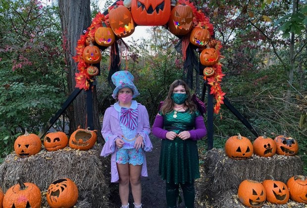 Carved pumpkins are always a thrill whether kids want to go to Halloween costume parties, walk throughs, or haunted houses. Photo courtesy of Ally Noel