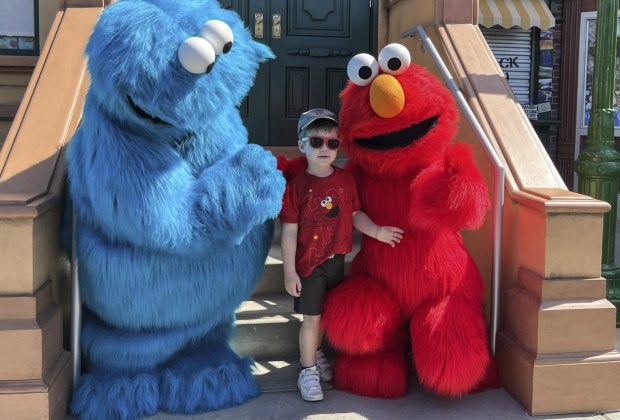 Who doesn't love Elmo? Well, celebrate him this month, it's his birthday! Photo by Kristen Schrass