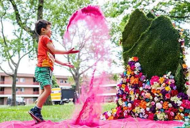 Art-making and performances come to Governors Island for Figment NYC. Photo courtesy organizers