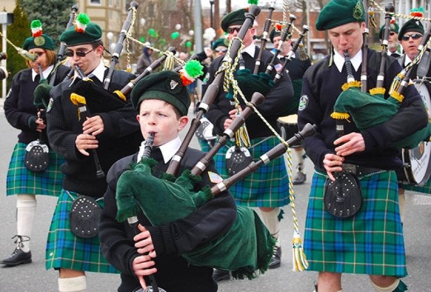 Glen Cove celebrates its Irish heritage on March 17. Photo courtesy of the Glen Cove Hibernians