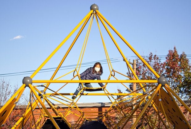 Philly playgrounds have been upgraded thanks to Rebuild Philadelphia. Photo courtesy of Rebuild Philadelphia
