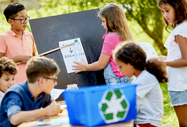 Raise little activists! Kids are never too young to get involved and make a difference, and school is a great place to start!